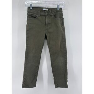 Crewcuts by J. Crew‎ Olive Green Skinny Jeans Pants Kids Size 8